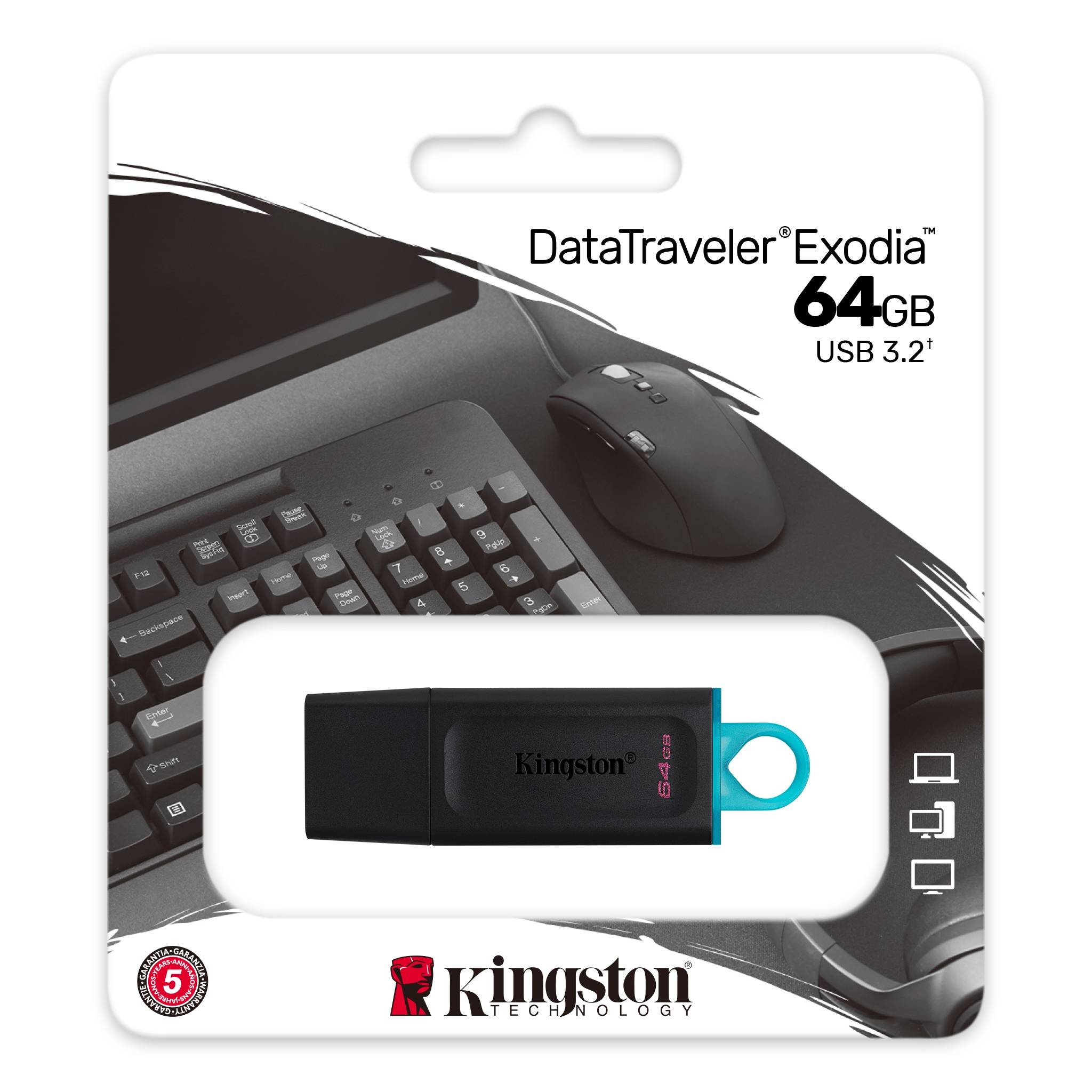 Флеш карта Kingstone 64GB USB 3.2